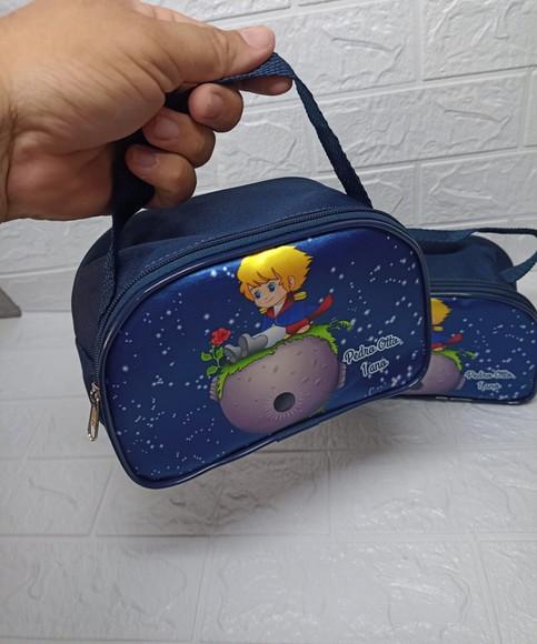 Bolsinha Meia Lua Personalizada Pequeno Principe