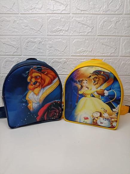 Mochilinha Personalizada a Bela e a Fera
