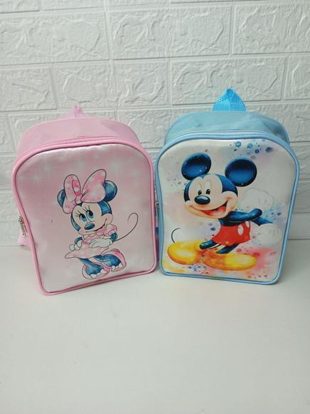 Mochila Quadrada Mickey Minnie m