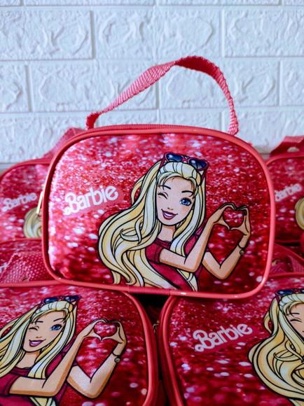 Bolsinha Meia Lua Personalizadas Barbie