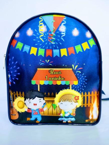 Mochilinha Personalizada Festa Junina