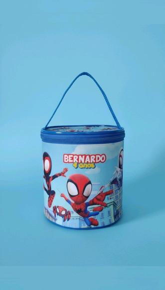 Bolsinha Redonda Tambor Qualquer Tema