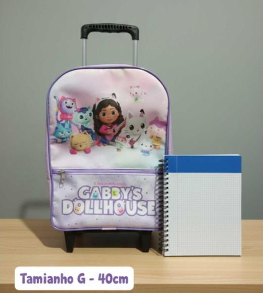 Mochila Escolar Carrinho 40cm