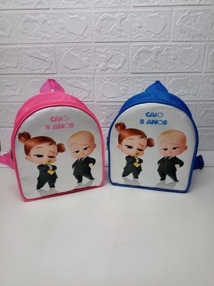 Mochilinha Personalizada Poderoso Chefinho