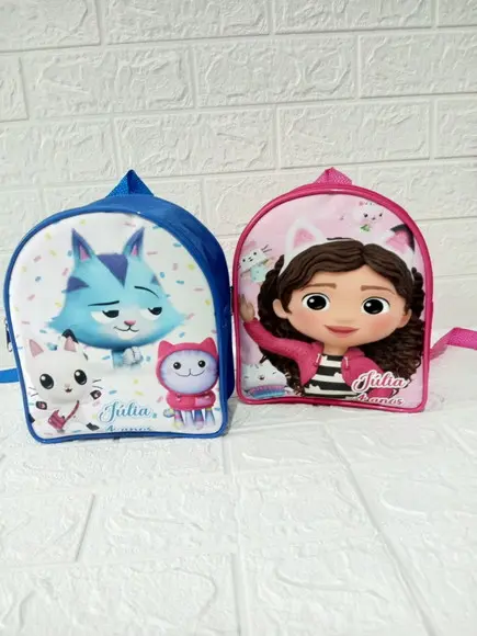 Mochila Personalizada a Casa Magica de Gabby