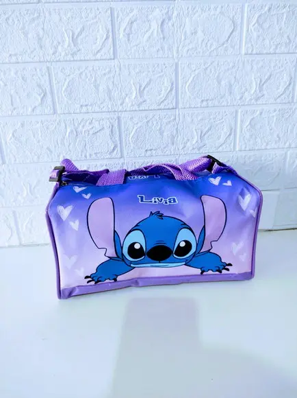 Mini Mala Viagem Personalizada Stitch