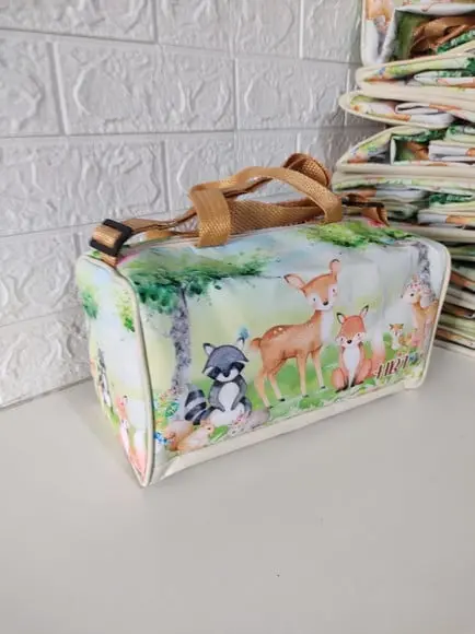 Mini Mala Viagem Personalizada Bosque Encantado