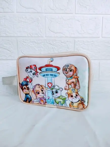 Bolsa Retangular Patrulha Canina Aquarela