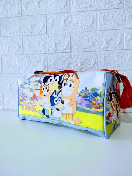 Mini Mala Viagem Personalizada Cachorrinhos Bluey