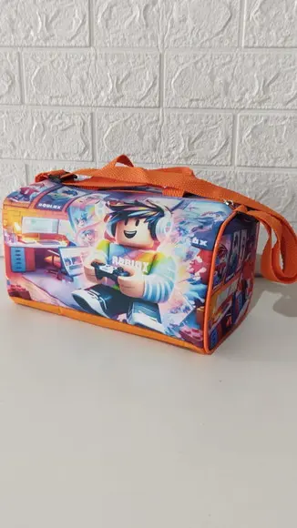 Mini Mala Viagem Personalizada Roblox