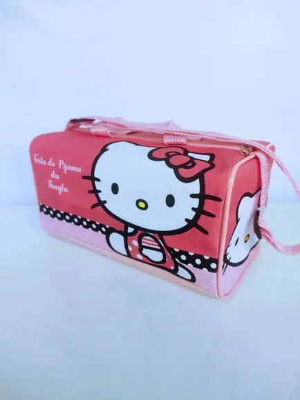 Mini Mala Viagem Personalizada Hello Kitty