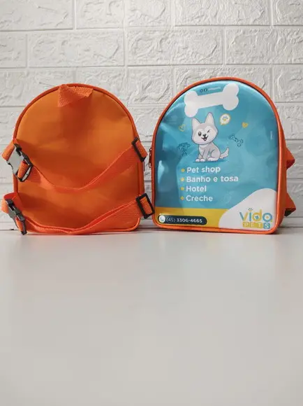 Mochila para Pet Shop e Hotelzinho Tamanho Medio