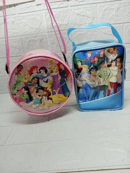 Bolsinhas Cantil Redonda ou Retangular Princesas