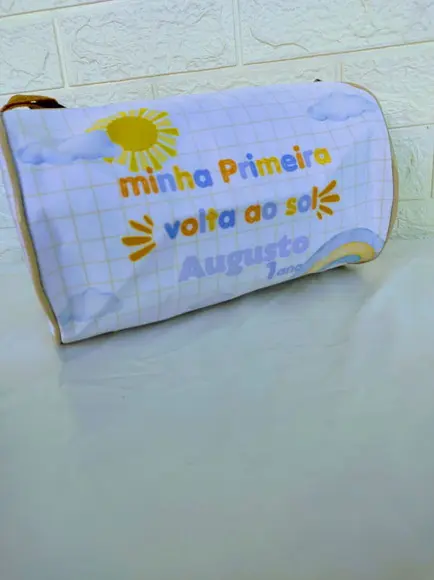 Mala Cilíndrica Primeira Volta ao Sol