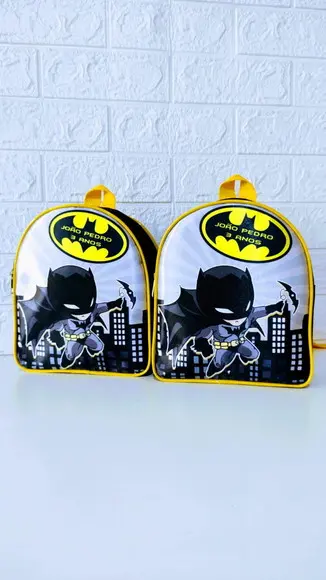 Mochilinha Personalizada Batman