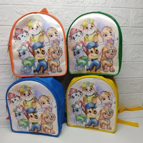 Mochilinha Personalizada Patrulha Canina Aquarela