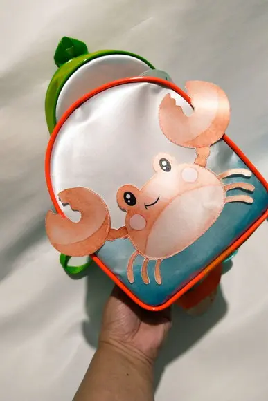 Mochilinha Fundo do Mar Personalizada 3d