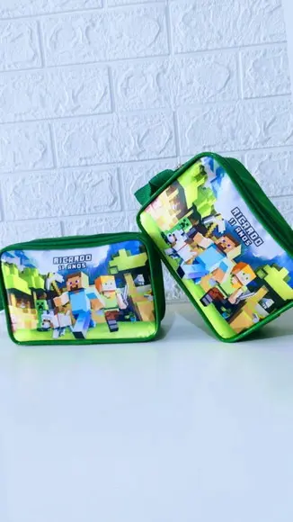 Estojo Escolar Minecraft