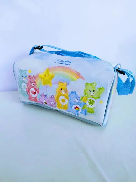 Mini Mala Viagem Personalizada Ursinhos Carinhosos