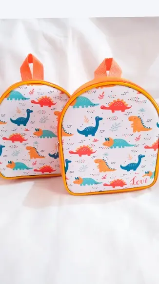 Mochilinha Personalizada Dinossauro