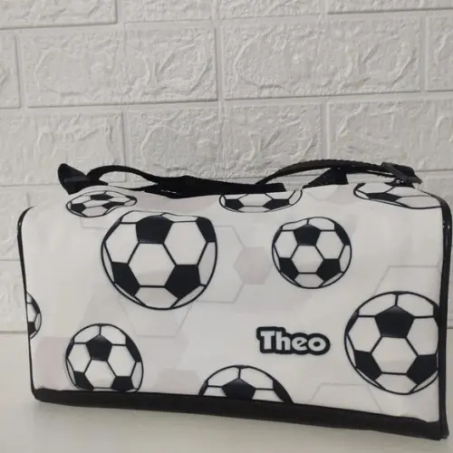 Mini Mala Viagem Personalizada Futebol