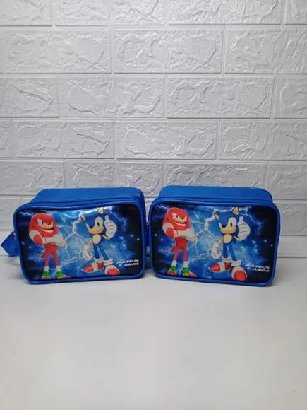 Maletinha Sonic e Knucles