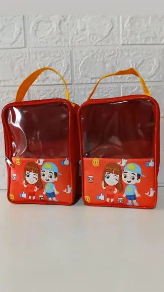 Bolsa com Alça e Visor Transparente Aventureiros