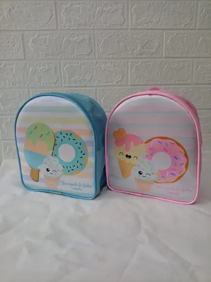 Mochilinha Personalizada Doceria Confeitaria