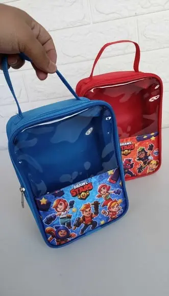 Bolsa com Visor Transparente Braw Stars
