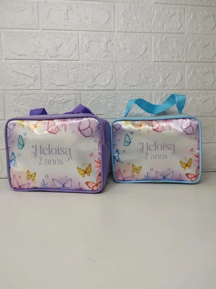 Maletinha Personalizada Jardim das Borboletas