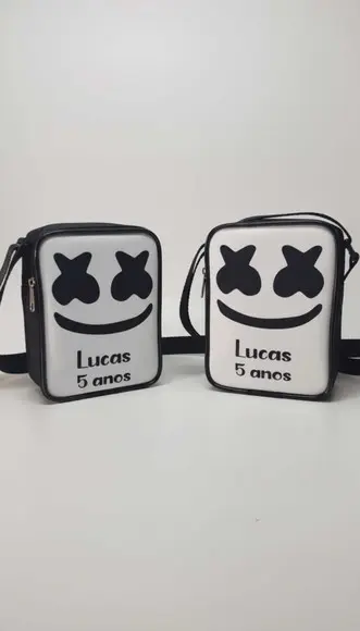 Shoulder Bag com Alça Regulável Qualquer Tema