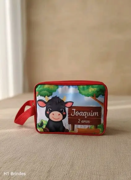 Retangular Personalizadas Boi da Cara Preta