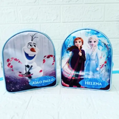 Mochilinha Personalizada Frozen