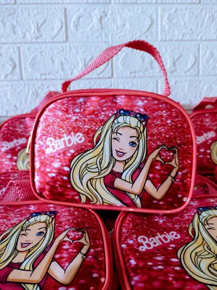Bolsinha Meia Lua Personalizadas Barbie