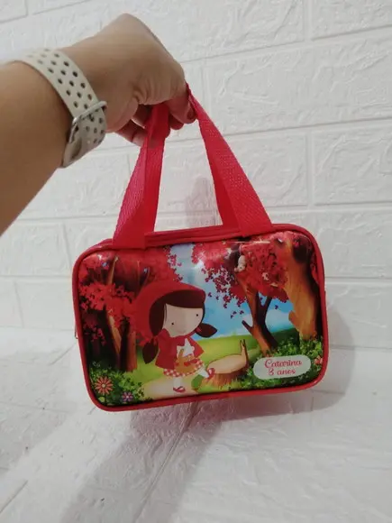 Bolsa Retangular Personalizada Chapeuzinho Vermelho