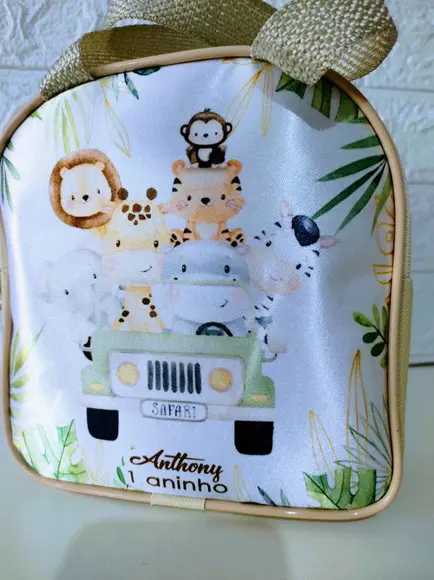 Frasqueira com Duas Alças Safari Baby