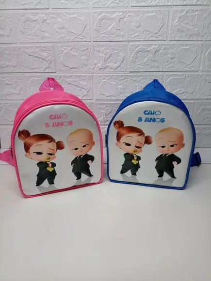 Mochilinha Personalizada Poderoso Chefinho