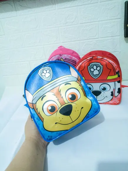 Mochilinha Personalizada Faces Patrulha