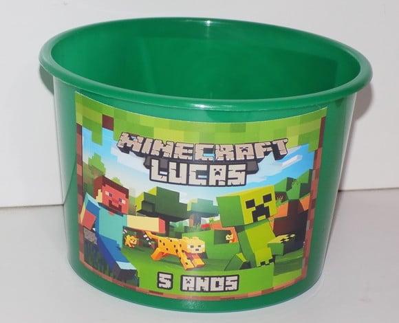 20 Baldes Personalizados Minecraft