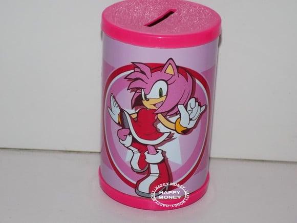 20 Cofrinhos Amy Rose Sonic