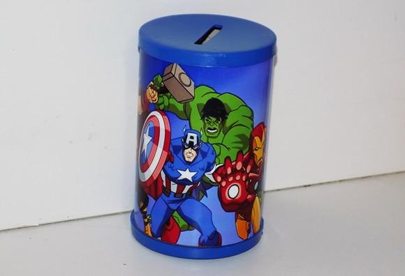 35 Cofrinho Personalizado Vingadores