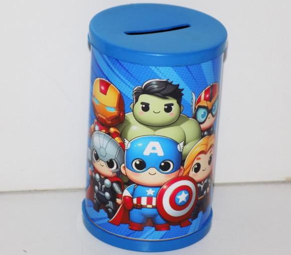 30 Cofrinhos Personalizados Vingadores Cute