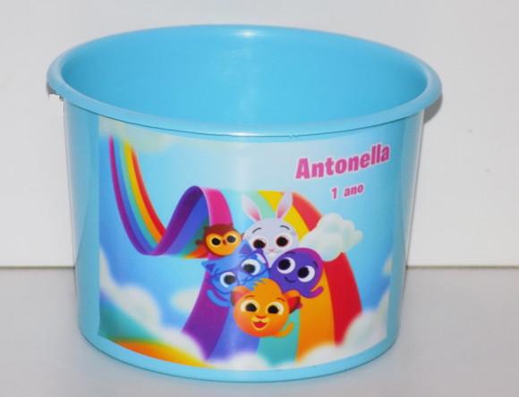30 Baldes de Pipoca Personalizados Bolofofos