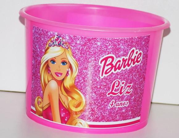 25 Baldes Personalizados Barbie