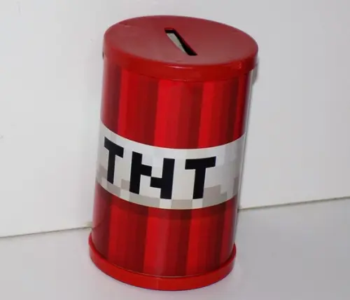 30 Cofres Personalizado Minecraft Tnt