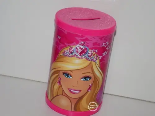 30 Cofrinhos Personalizados Barbie