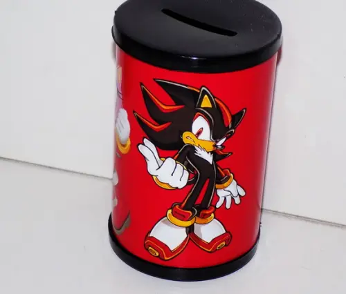 45 Cofrinhos Personalizados Shadow Sonic