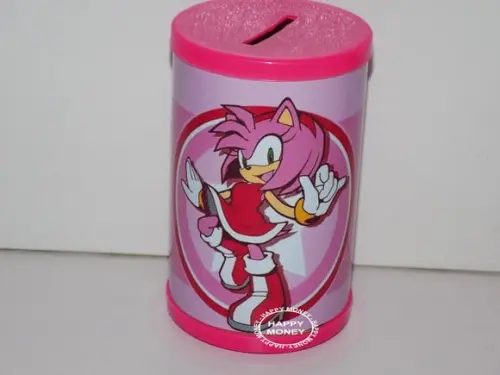 20 Cofrinhos Amy Rose Sonic