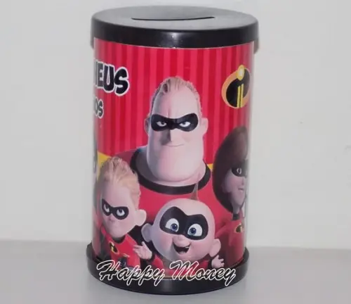 20 Cofrinhos Personalizados os Incriveis