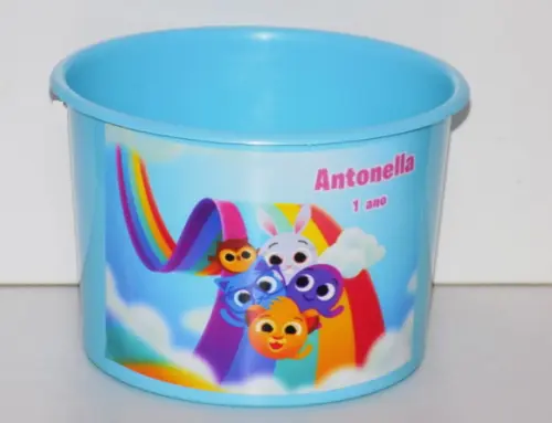 30 Baldes de Pipoca Personalizados Bolofofos